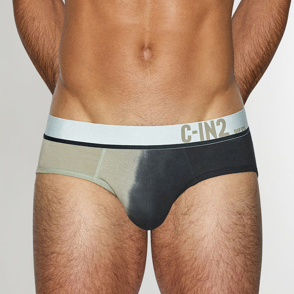 C-IN2 Dip Dye Low Rise Brief Sandstone-beige