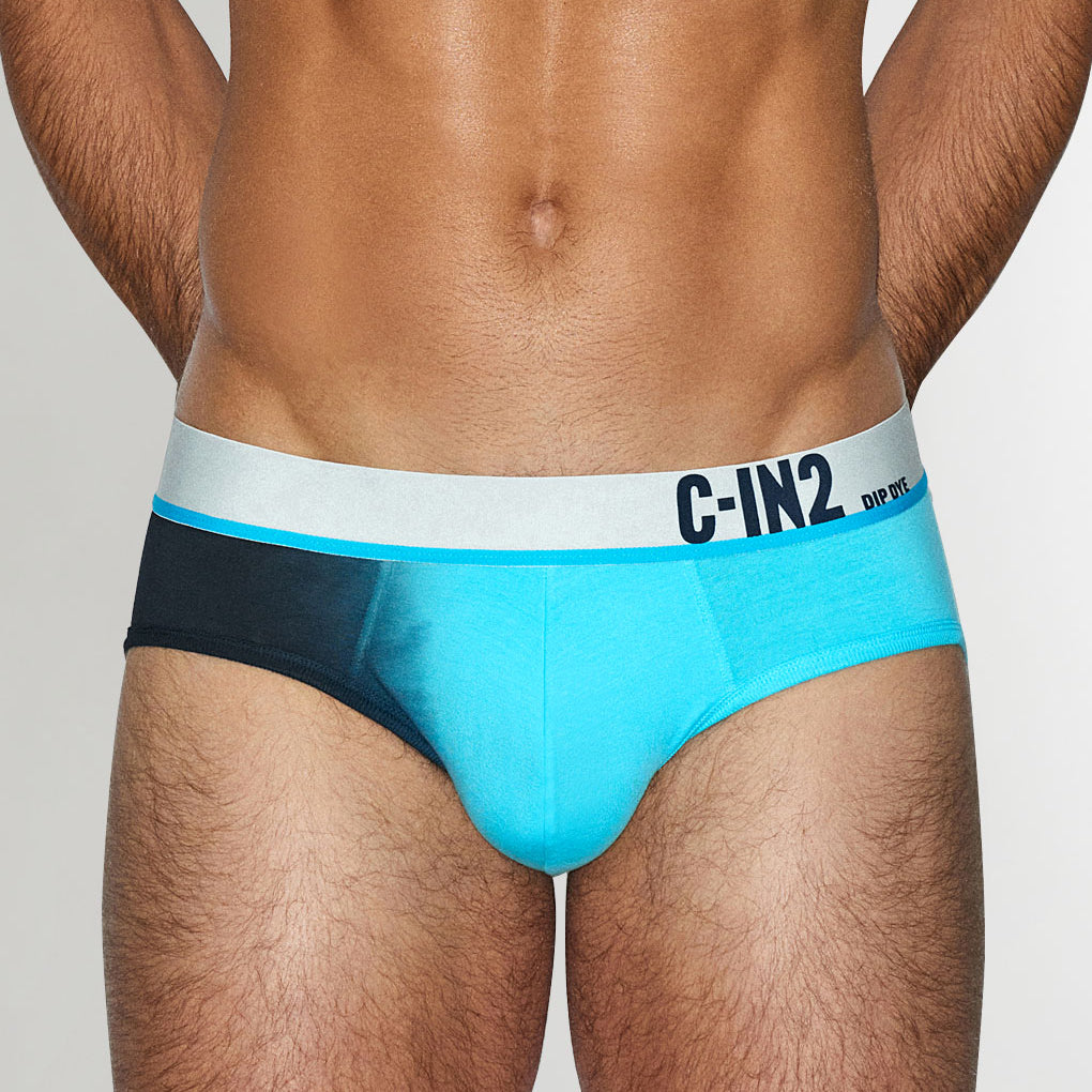 C-IN2 Dip Dye Low Rise Brief Storm-blue