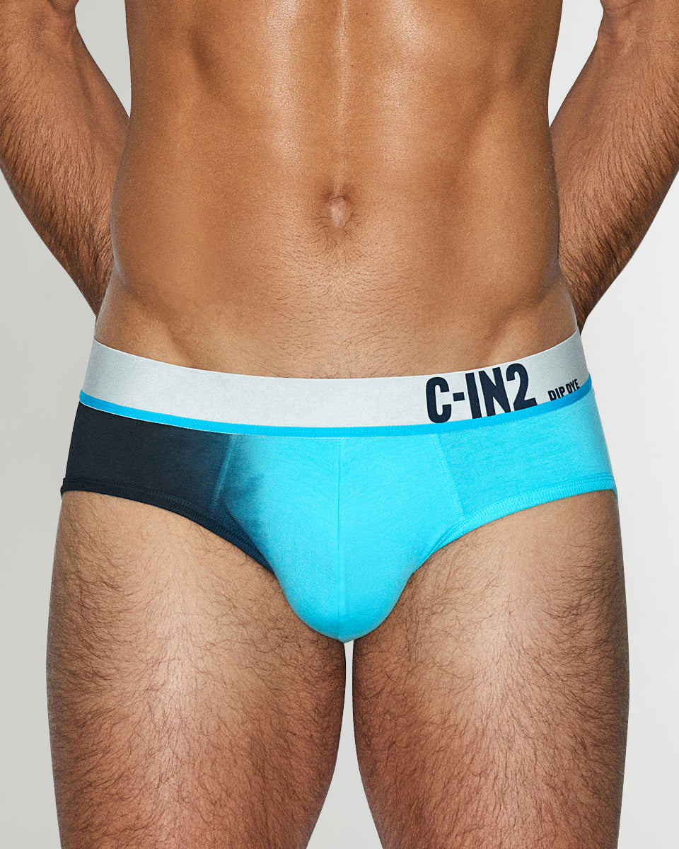 C-IN2 Dip Dye Low Rise Brief Storm-blue
