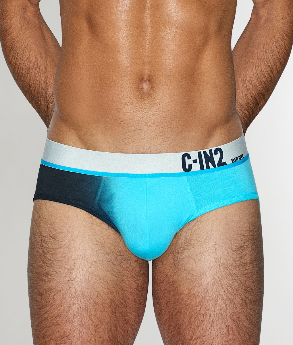 C-IN2 Dip Dye Low Rise Brief Storm-blue
