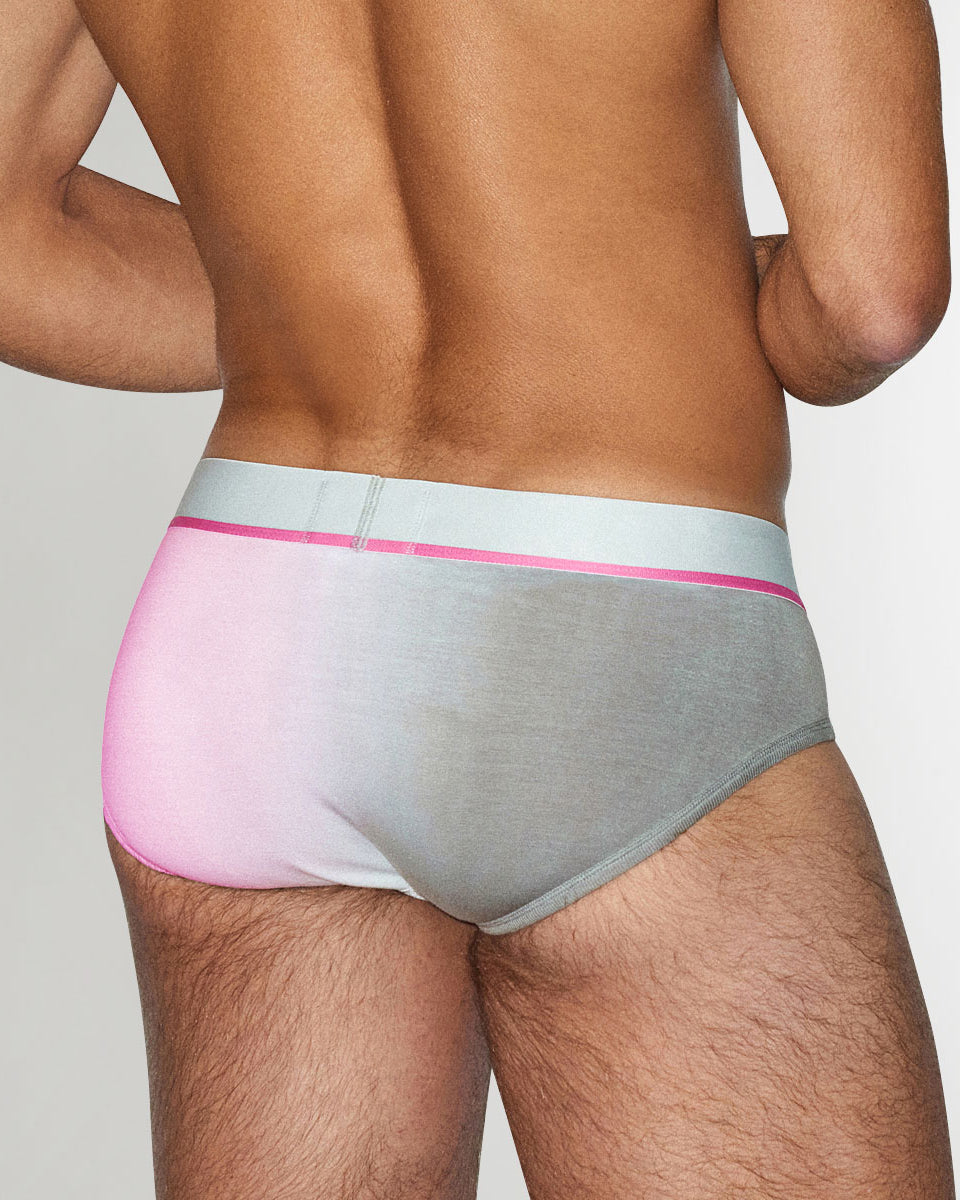 C-IN2 Dip Dye Low Rise Brief Peony-pink