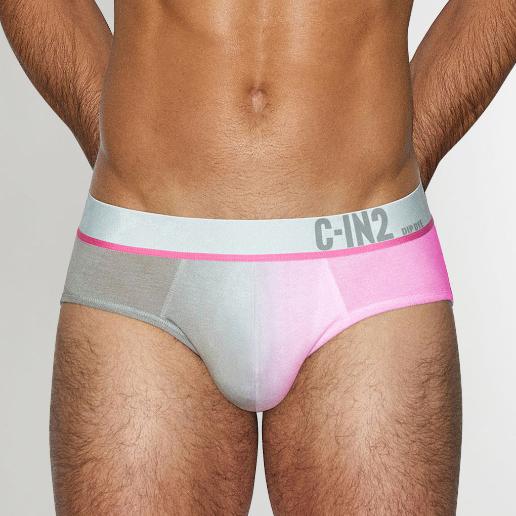 C-IN2 Dip Dye Low Rise Brief Peony-pink