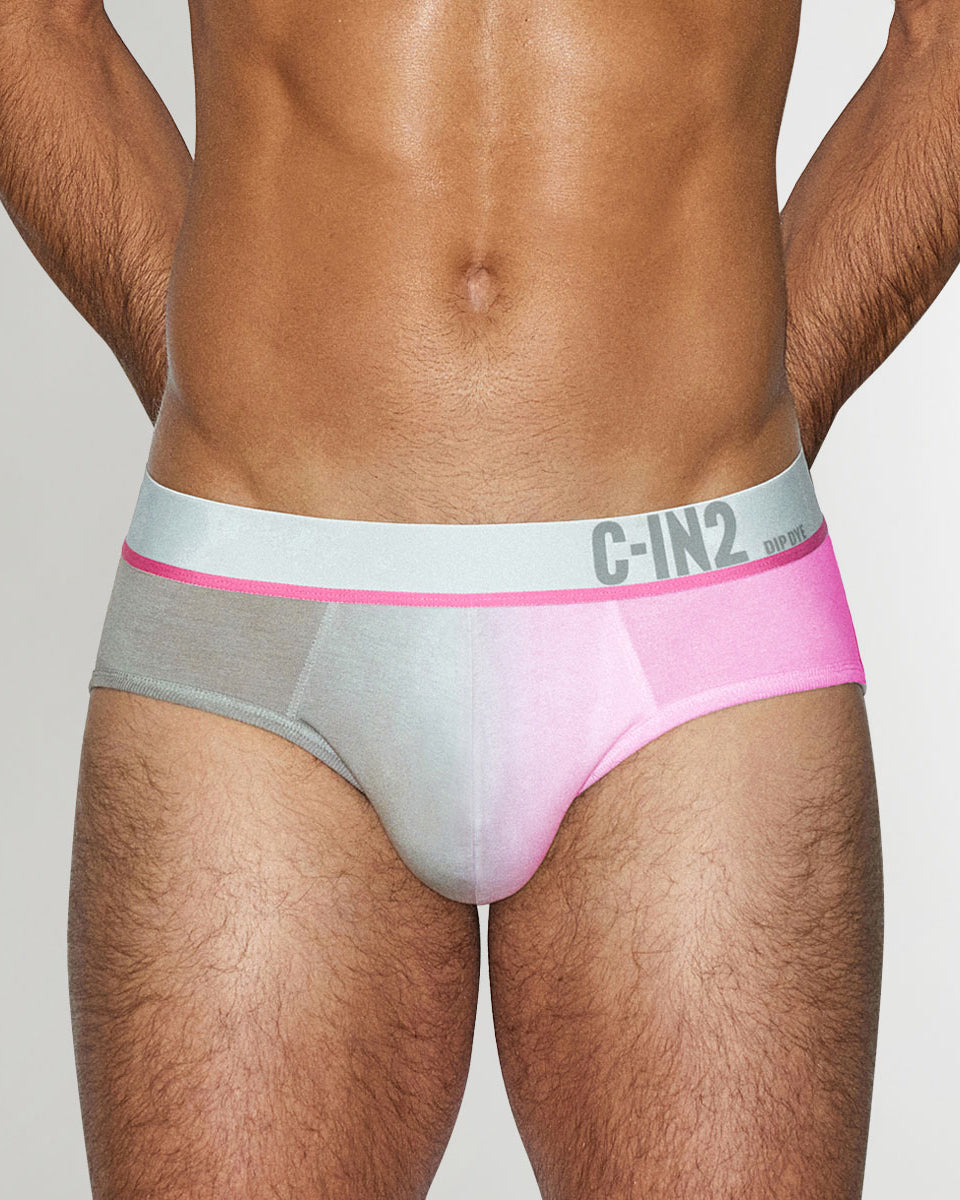 C-IN2 Dip Dye Low Rise Brief Peony-pink