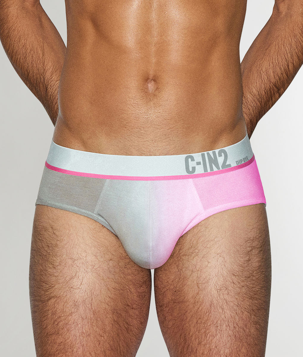 C-IN2 Dip Dye Low Rise Brief Peony-pink