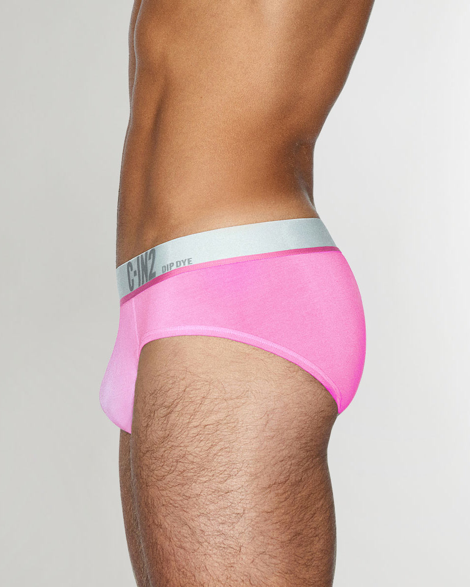 C-IN2 Dip Dye Low Rise Brief Peony-pink
