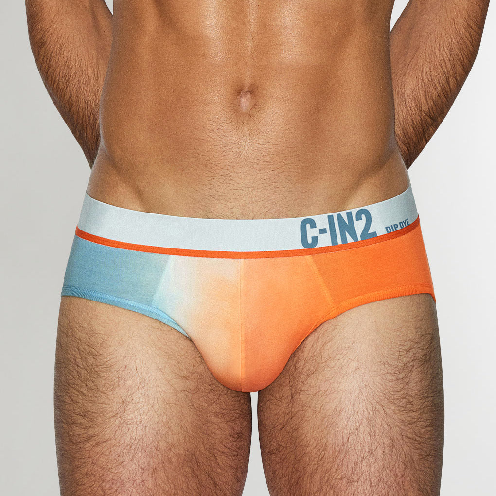 C-IN2 Dip Dye Low Rise Brief Goldfish-orange