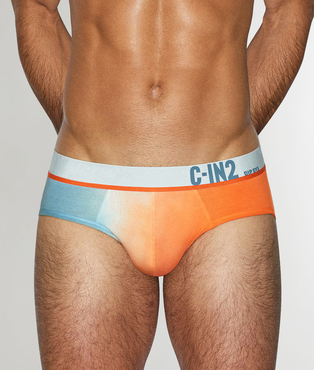 C-IN2 Dip Dye Low Rise Brief Goldfish-orange