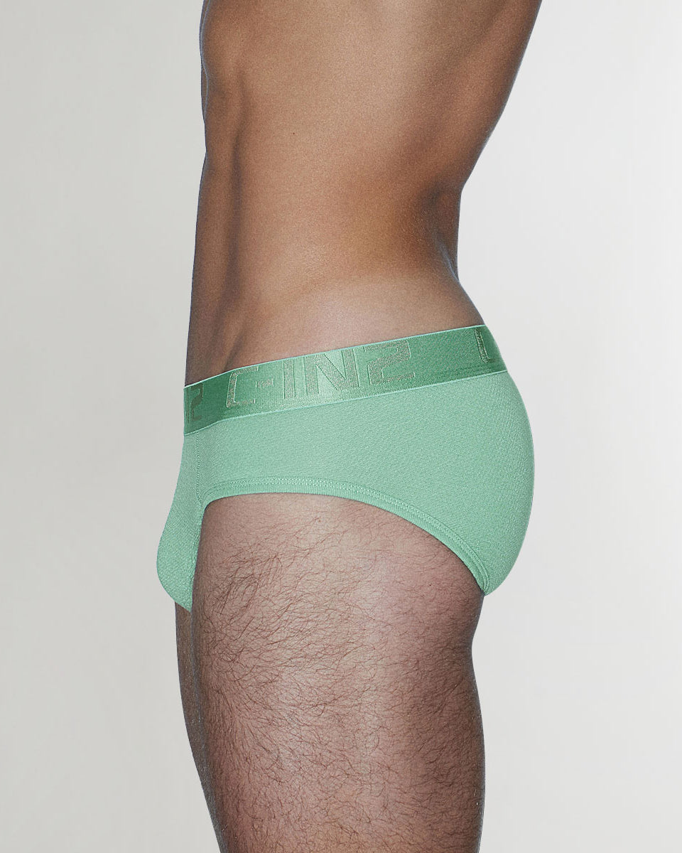 C-IN2 Flex Low Rise Brief Sage-green