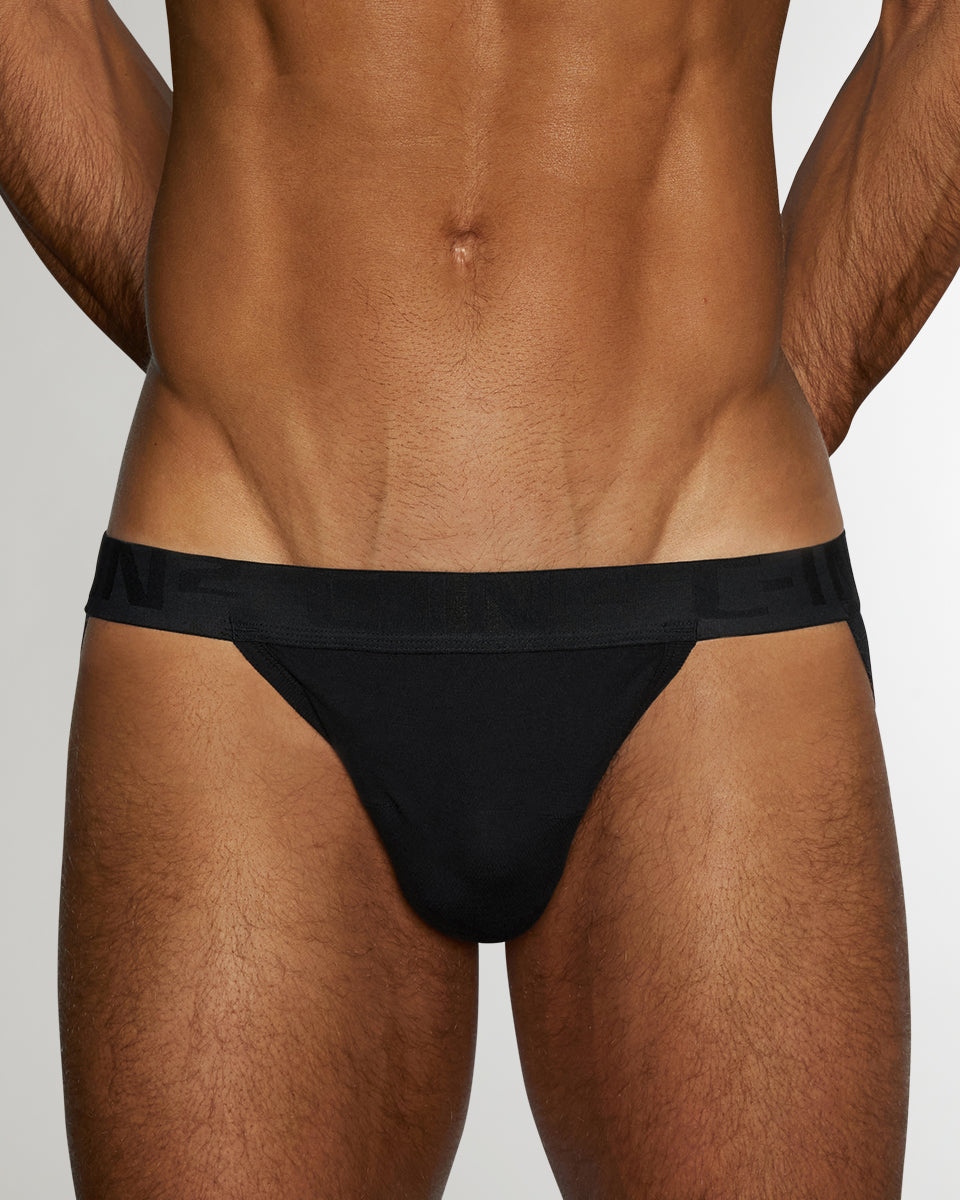 C-IN2 Undertone Jockstrap Newsprint-black