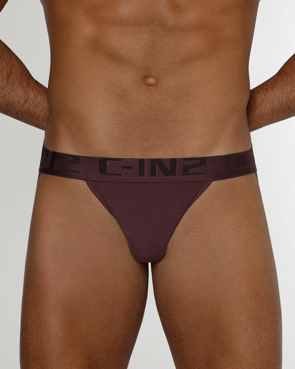 C-IN2 TransDry Jockstrap Burgundy