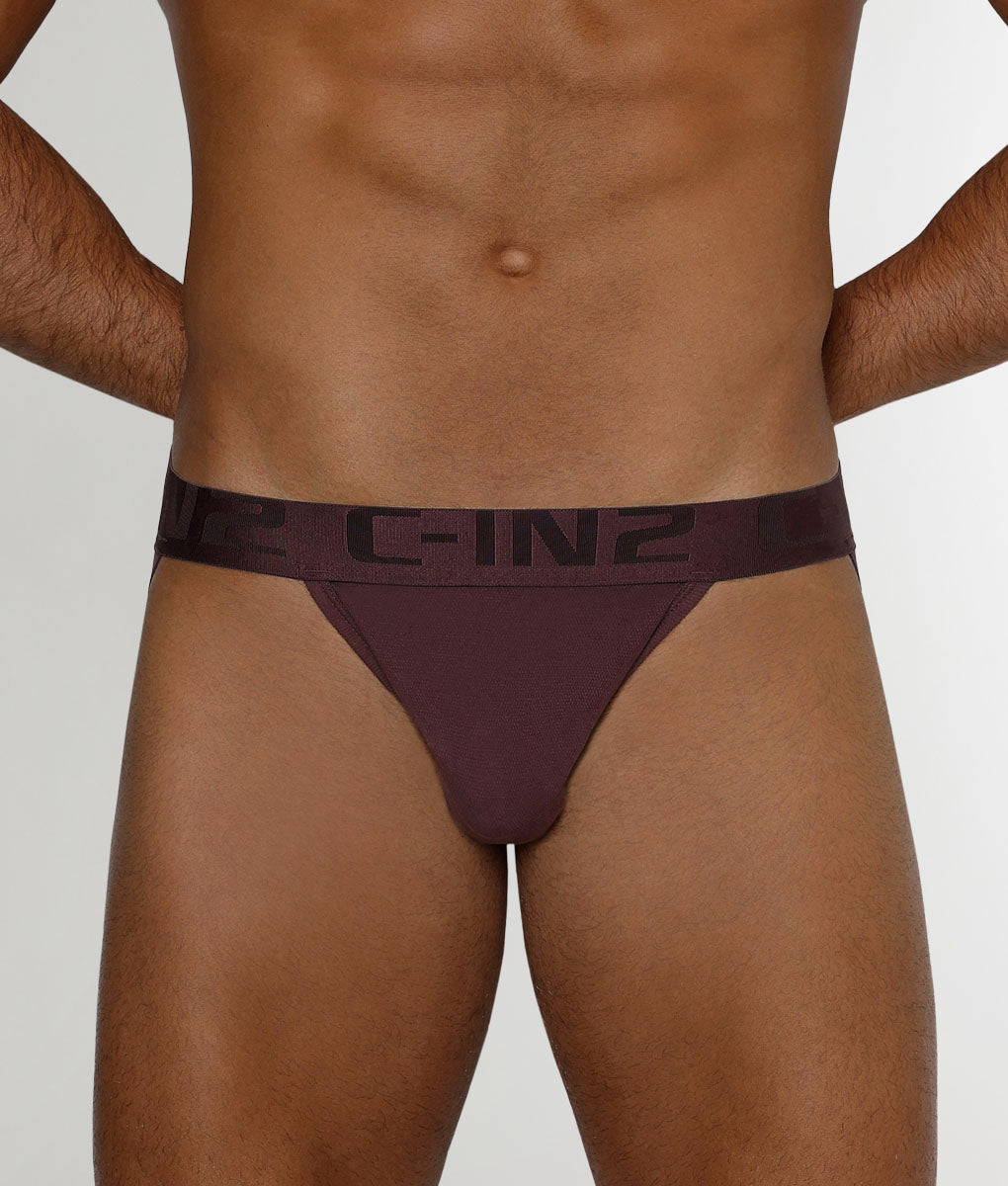 C-IN2 TransDry Jockstrap Burgundy