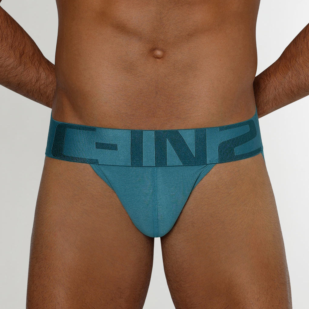 C-IN2 Core Low Rise Jockstrap Lagoon-blue