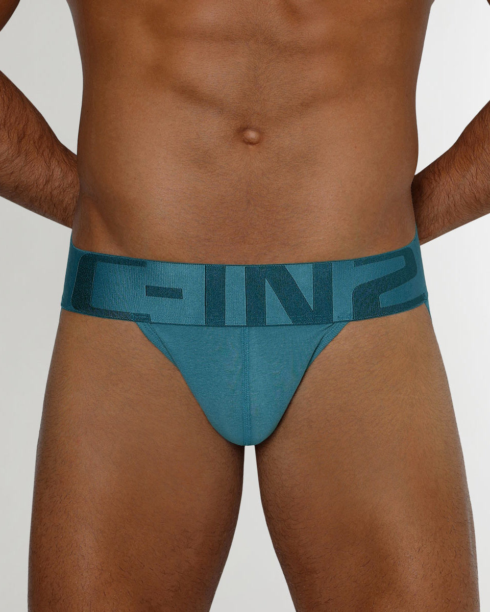 C-IN2 Core Low Rise Jockstrap Lagoon-blue