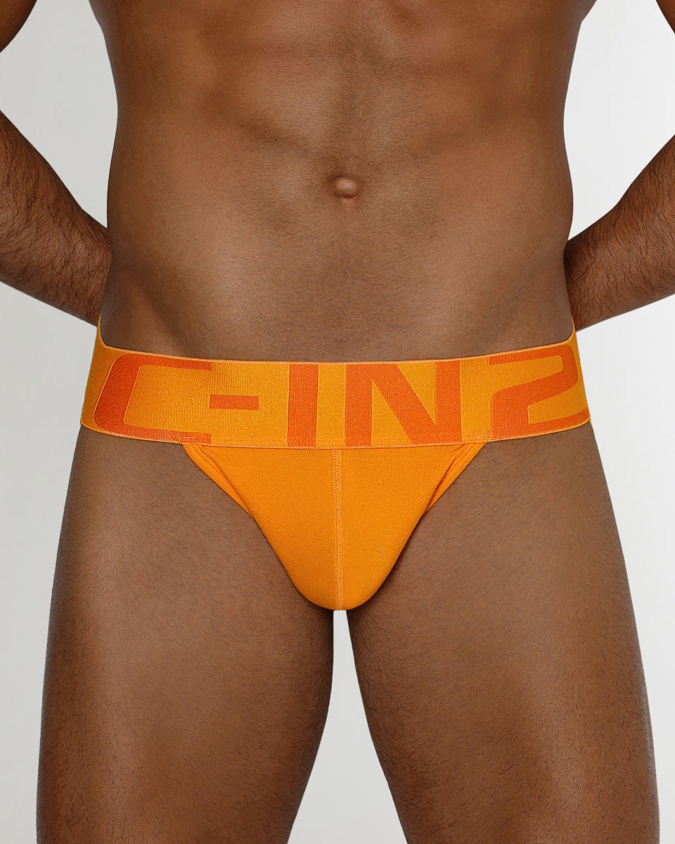 C-IN2 Core Low Rise Jockstrap Turmeric-orange
