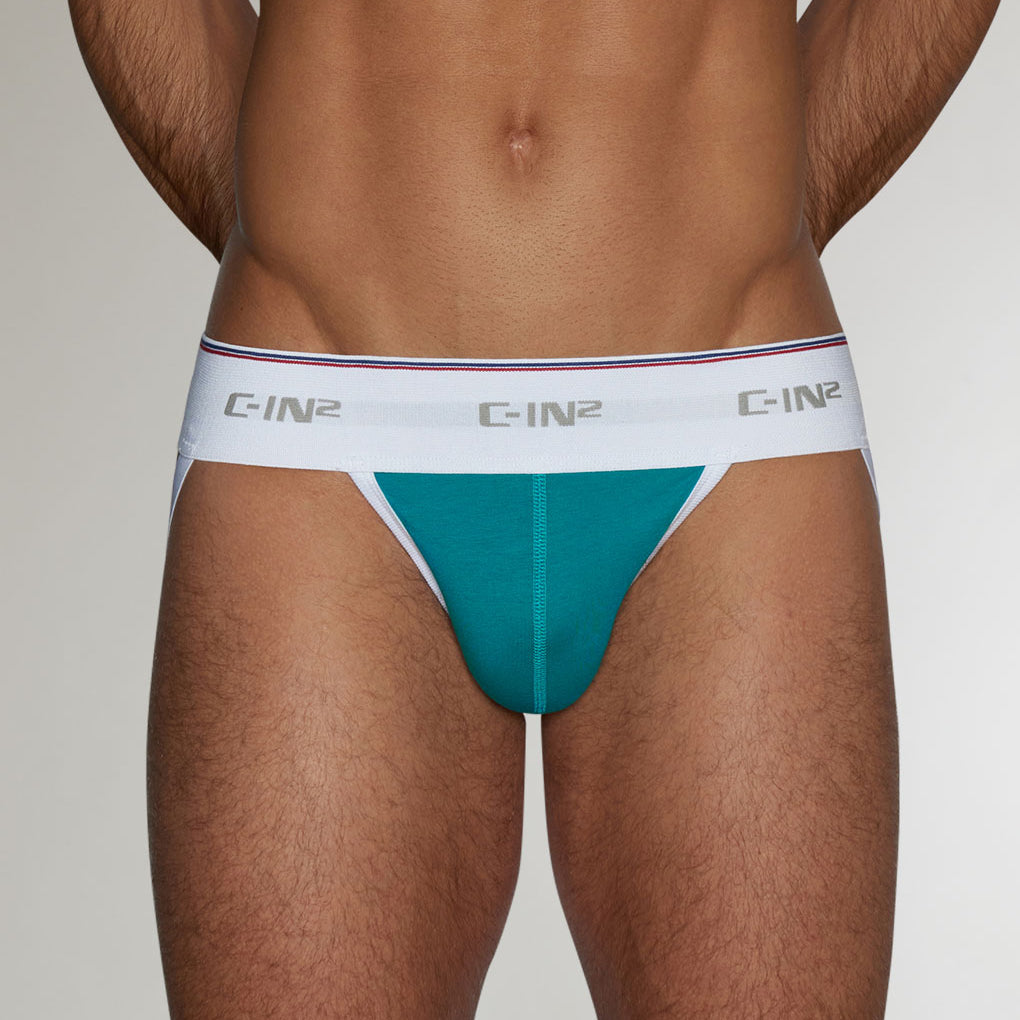 C-IN2 Throwback Dash Jockstrap Tucker-teal
