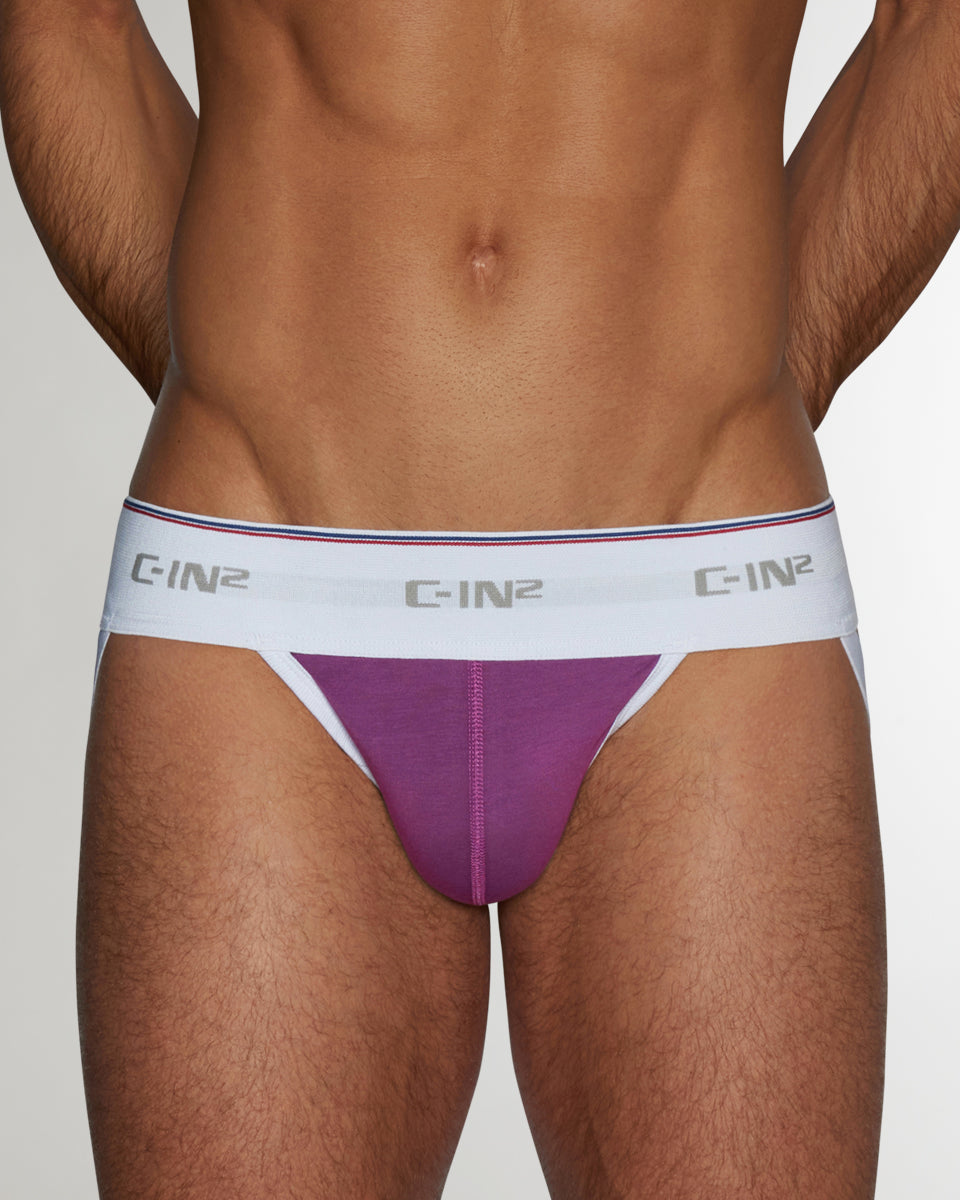 C-IN2 Throwback Dash Jockstrap C-IN2 Throwback Dash Jockstrap Paden-purple