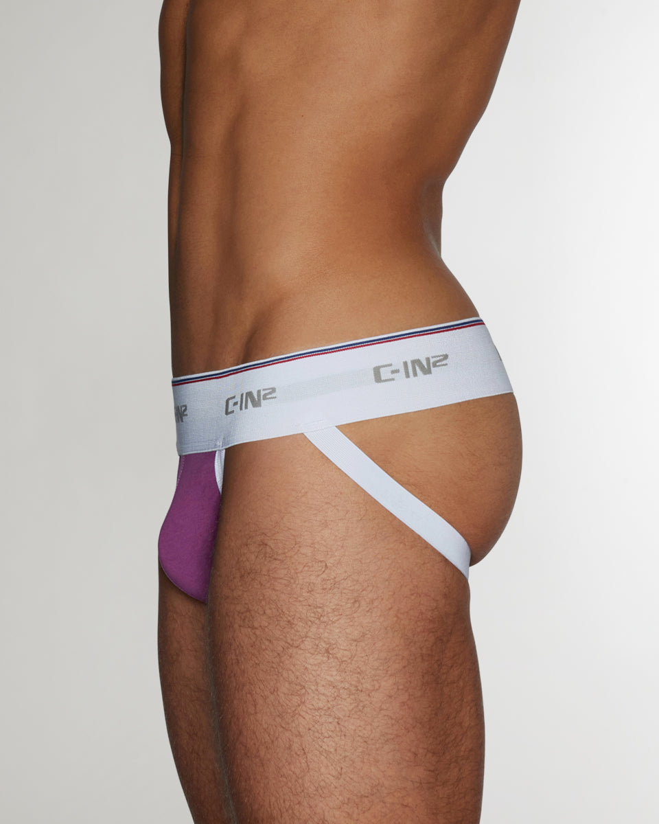 C-IN2 Throwback Dash Jockstrap C-IN2 Throwback Dash Jockstrap Paden-purple