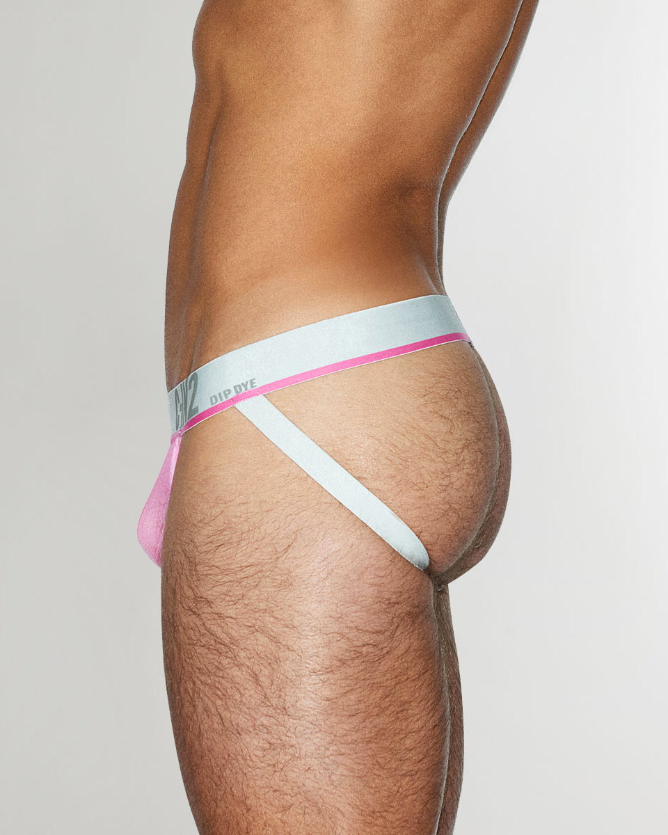 C-IN2 Dip Dye Jockstrap Peony-pink