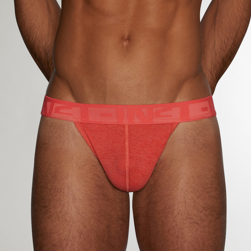 C-IN2 Hand Me Down Classic Thong Remi-red-heather