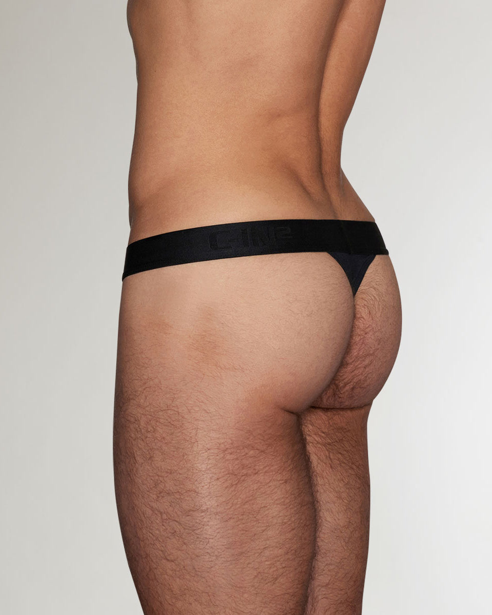 C-IN2 Minimal Thong Black