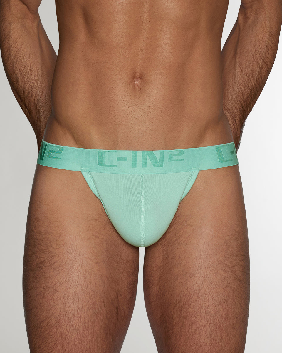 C-IN2 Core Low Rise Thong Geir-green