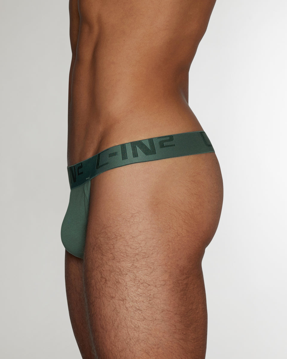C-IN2 Core Lo No Show Profile Thong C-IN2 Core Lo No Show Profile Thong Geoff-green