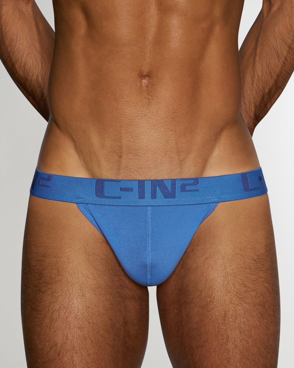 C-IN2 Core Lo No Show Profile Thong Baako-blue
