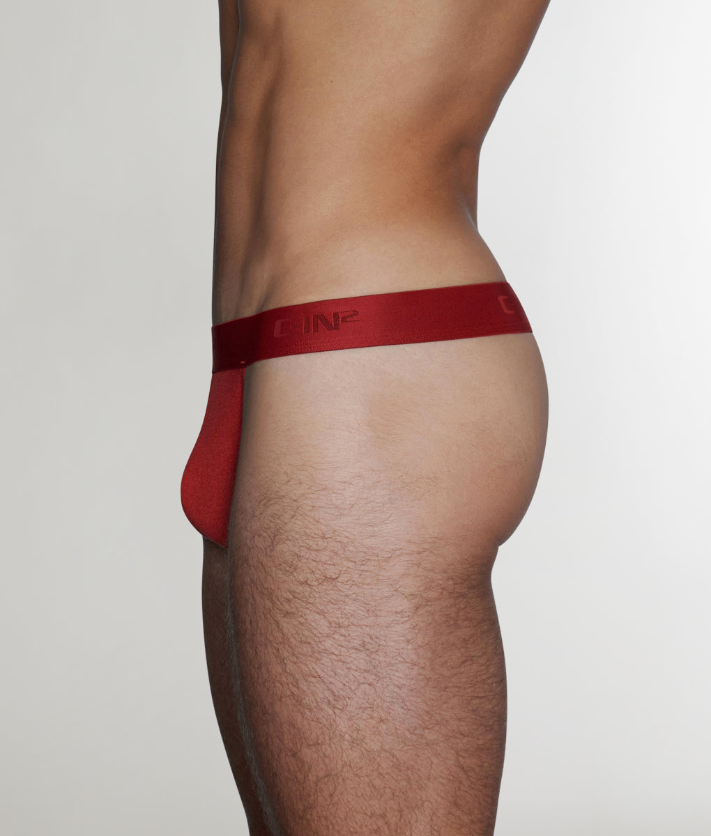 C-IN2 Active Low Rise Thong Rocco-red
