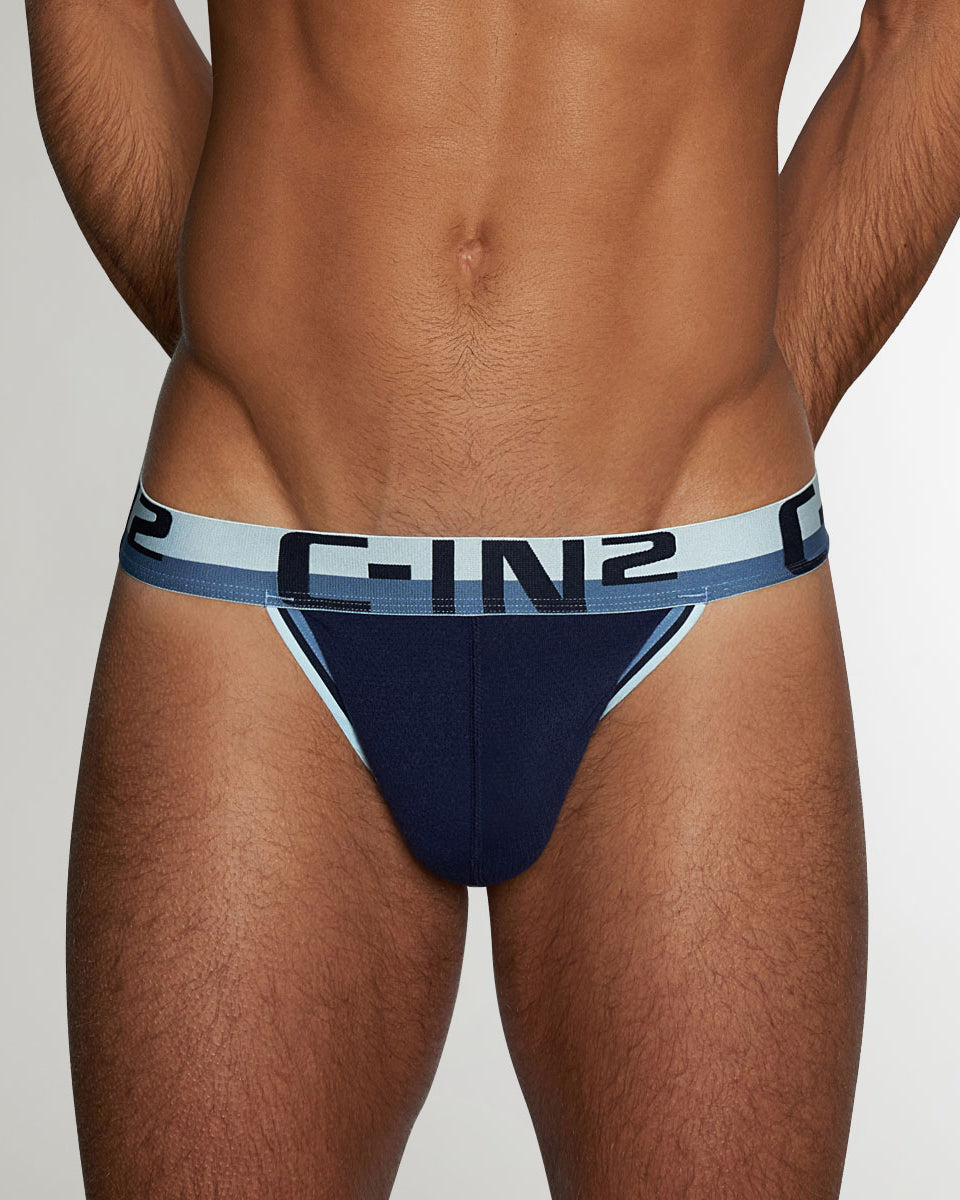 C-IN2 Mesh Thong Nando-navy