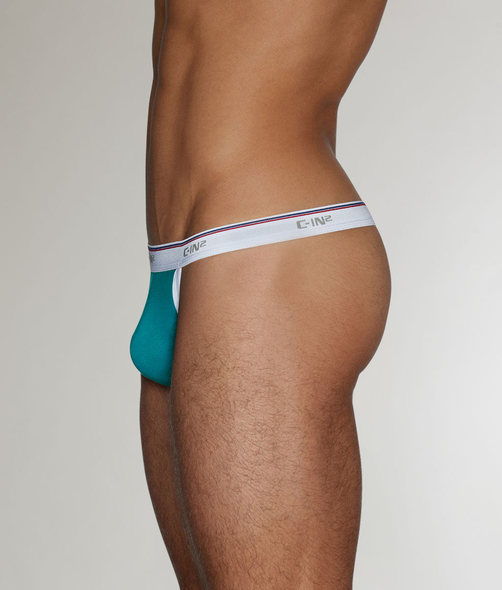 C-IN2 Throwback Dash Thong Tucker-teal