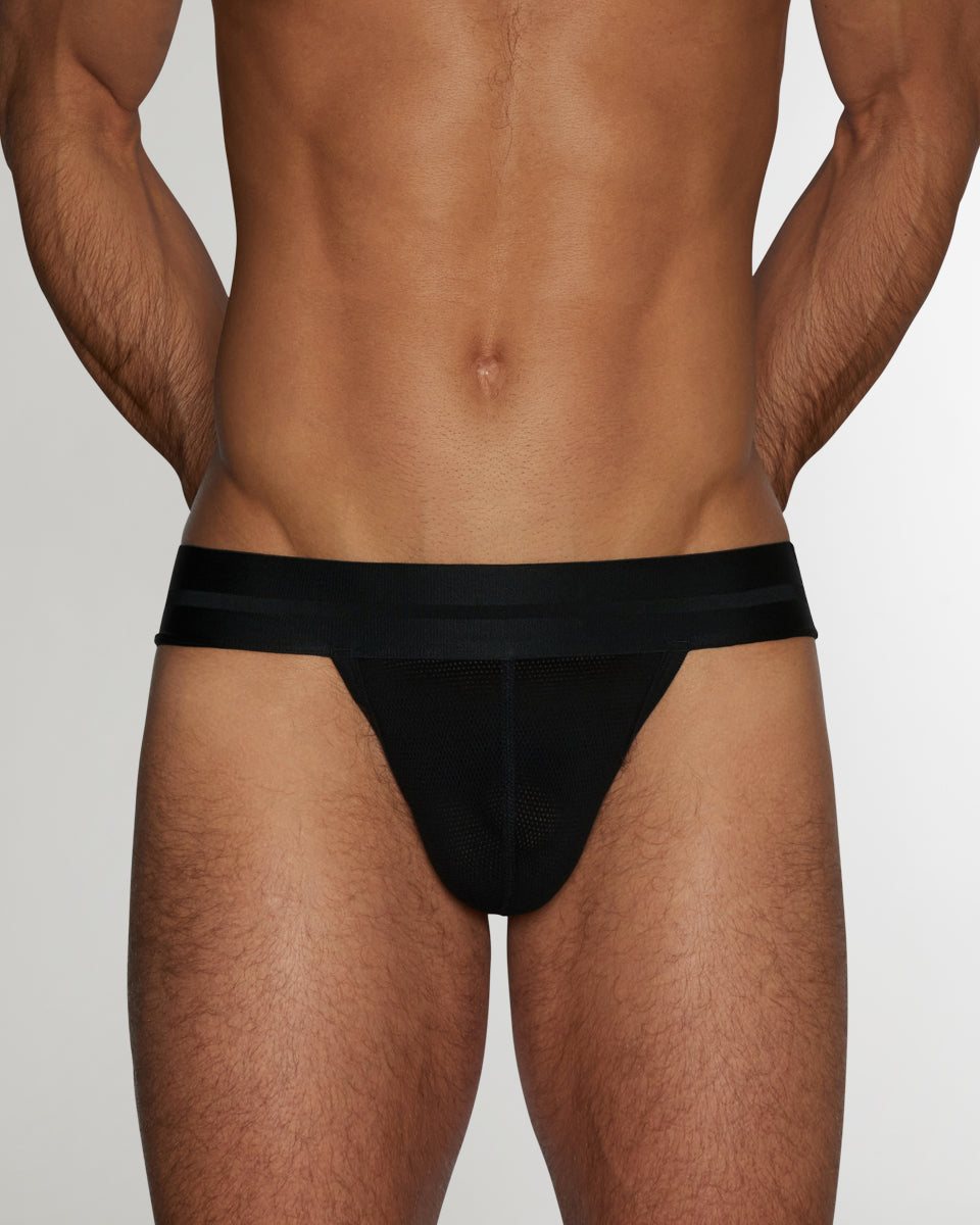 C-IN2 Scrimmage Thong Bob-black