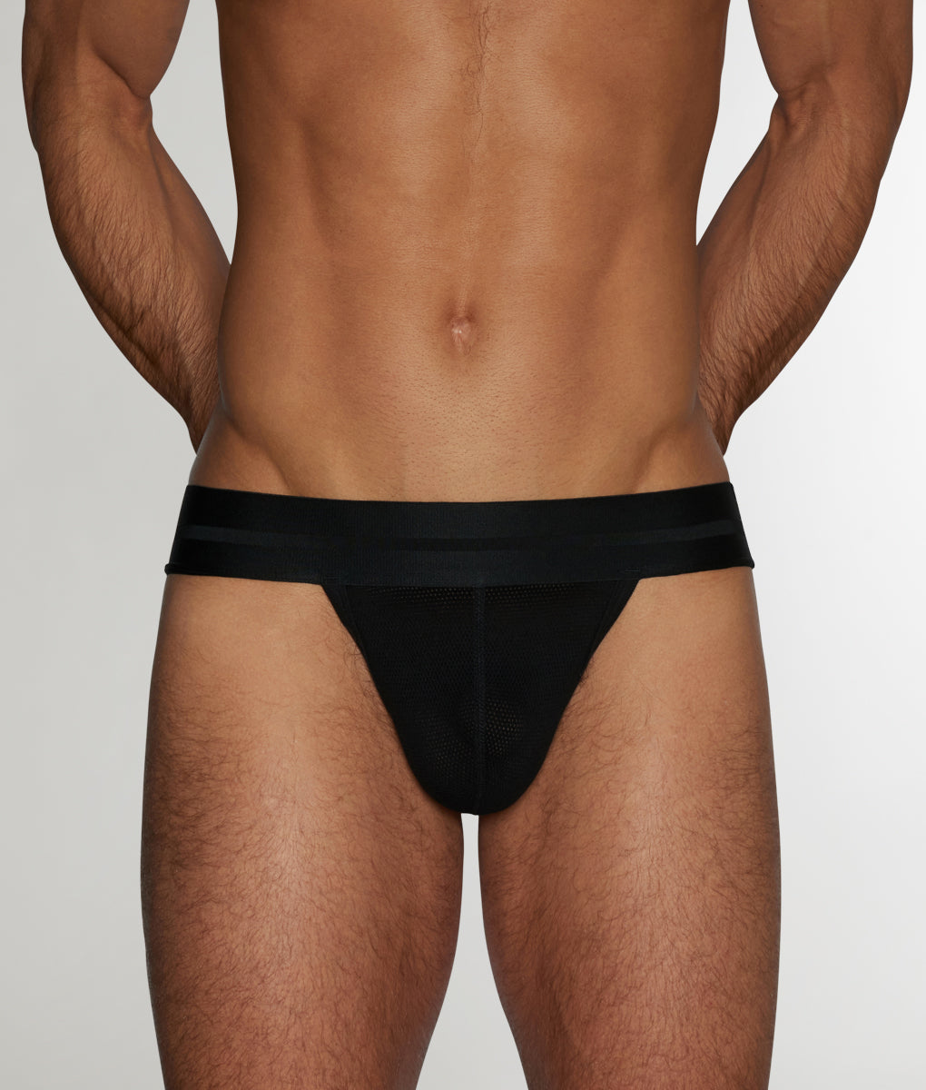C-IN2 Scrimmage Thong Bob-black