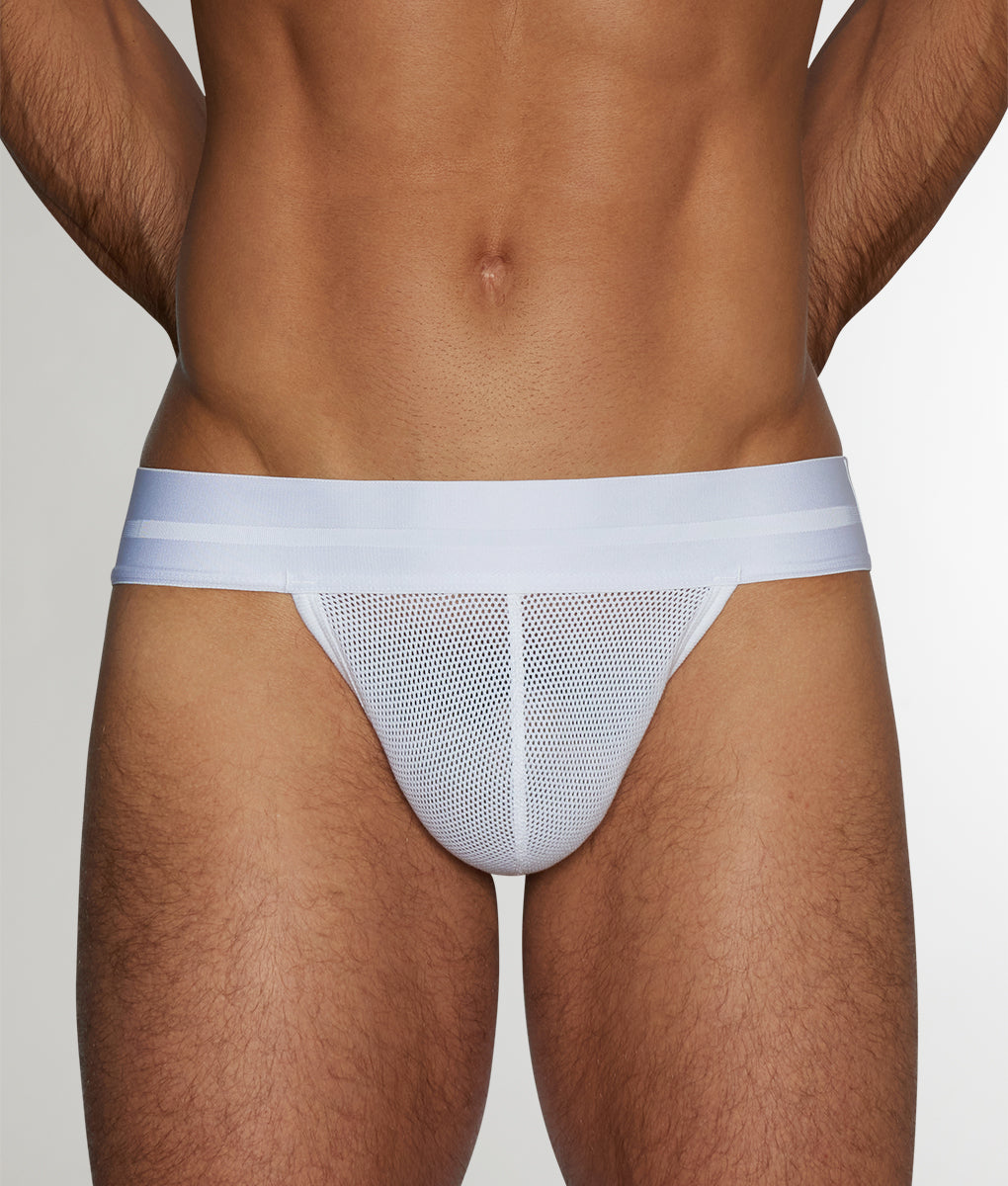 C-IN2 Scrimmage Thong Jay-white