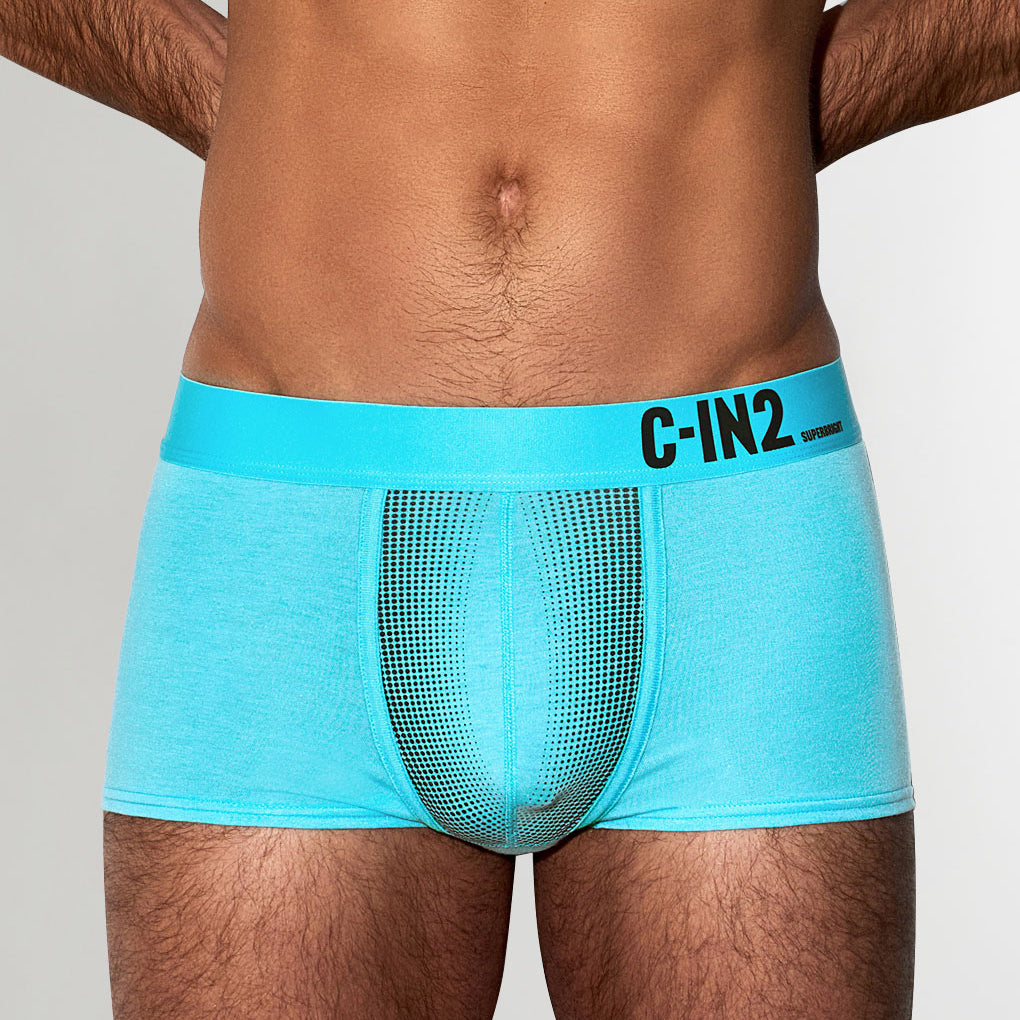 C-IN2 Super Bright Low Rise Neon Trunk Neon-blue