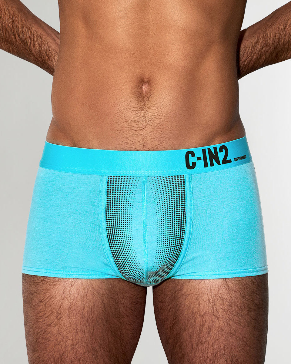 C-IN2 Super Bright Low Rise Neon Trunk Neon-blue