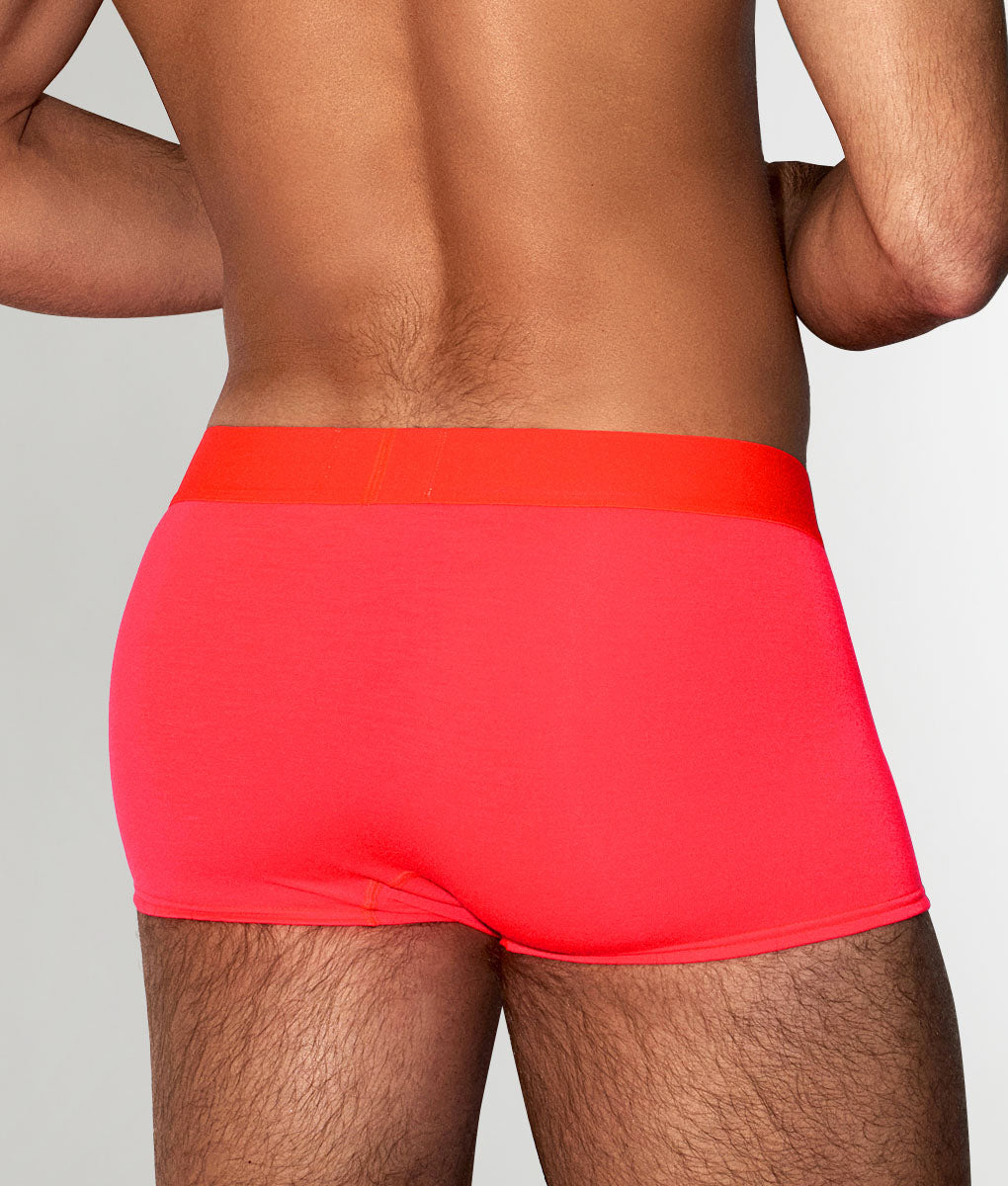 C-IN2 Super Bright Low Rise Neon Trunk Neon-red