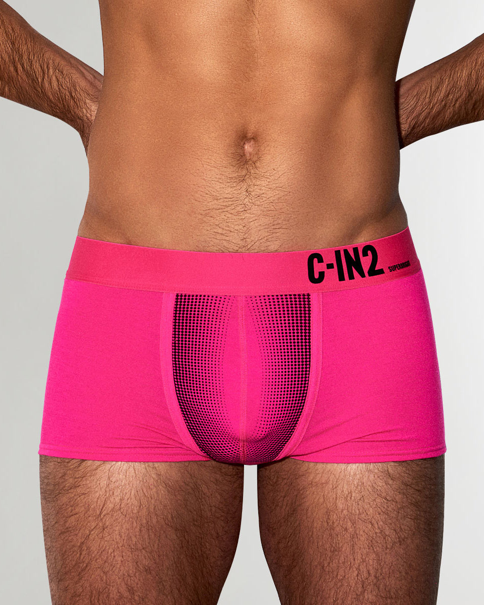 C-IN2 Super Bright Low Rise Neon Trunk Neon-pink