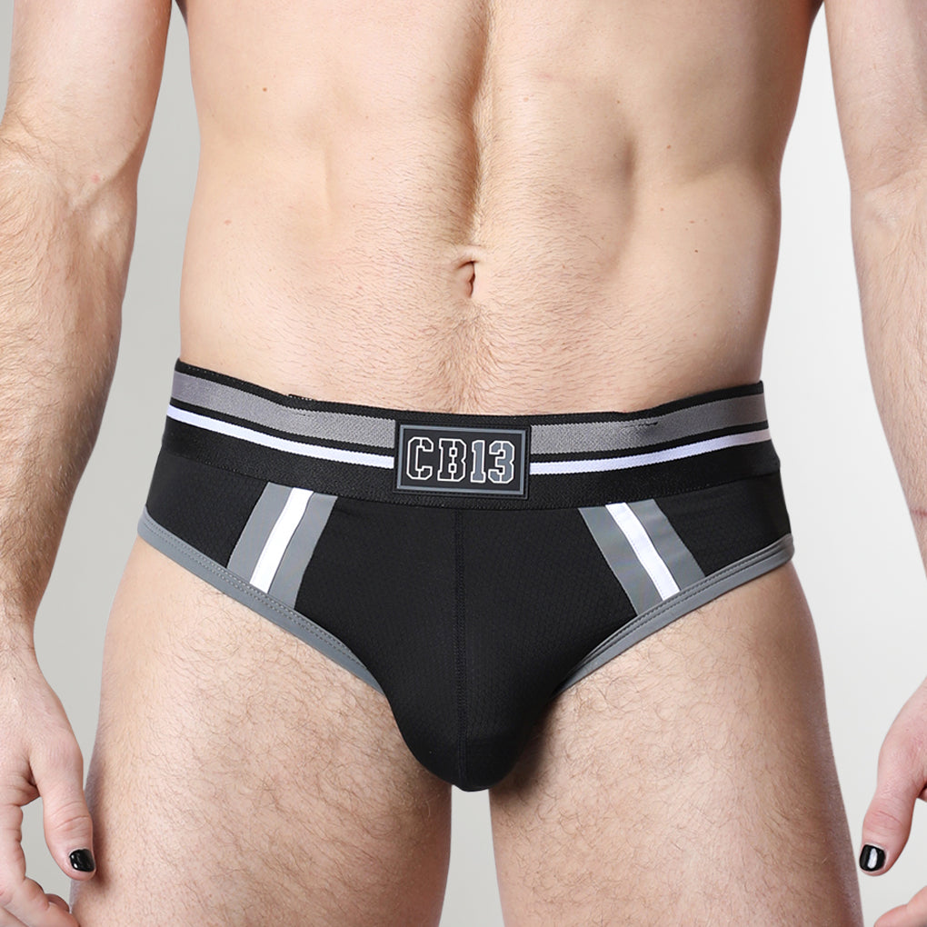 Timoteo Pup Tron Brief Grey