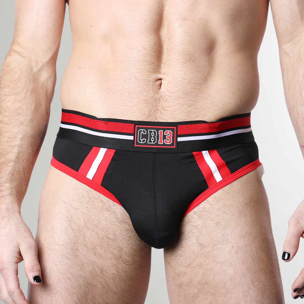 Timoteo Pup Tron Brief Red
