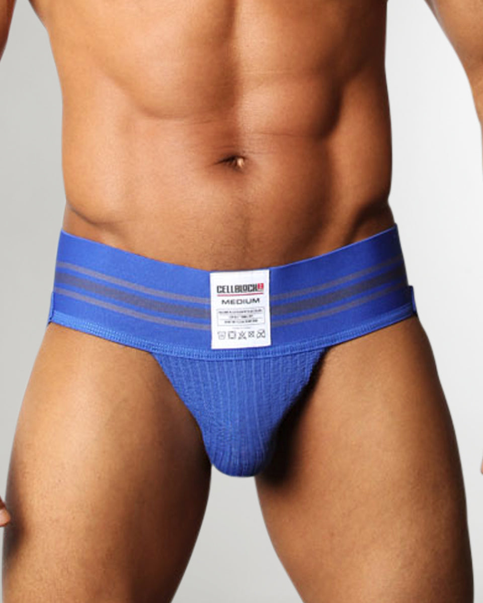 Cellblock13 Tight End 3" Jockstrap Cellblock13 Tight End 3" Jockstrap Blue