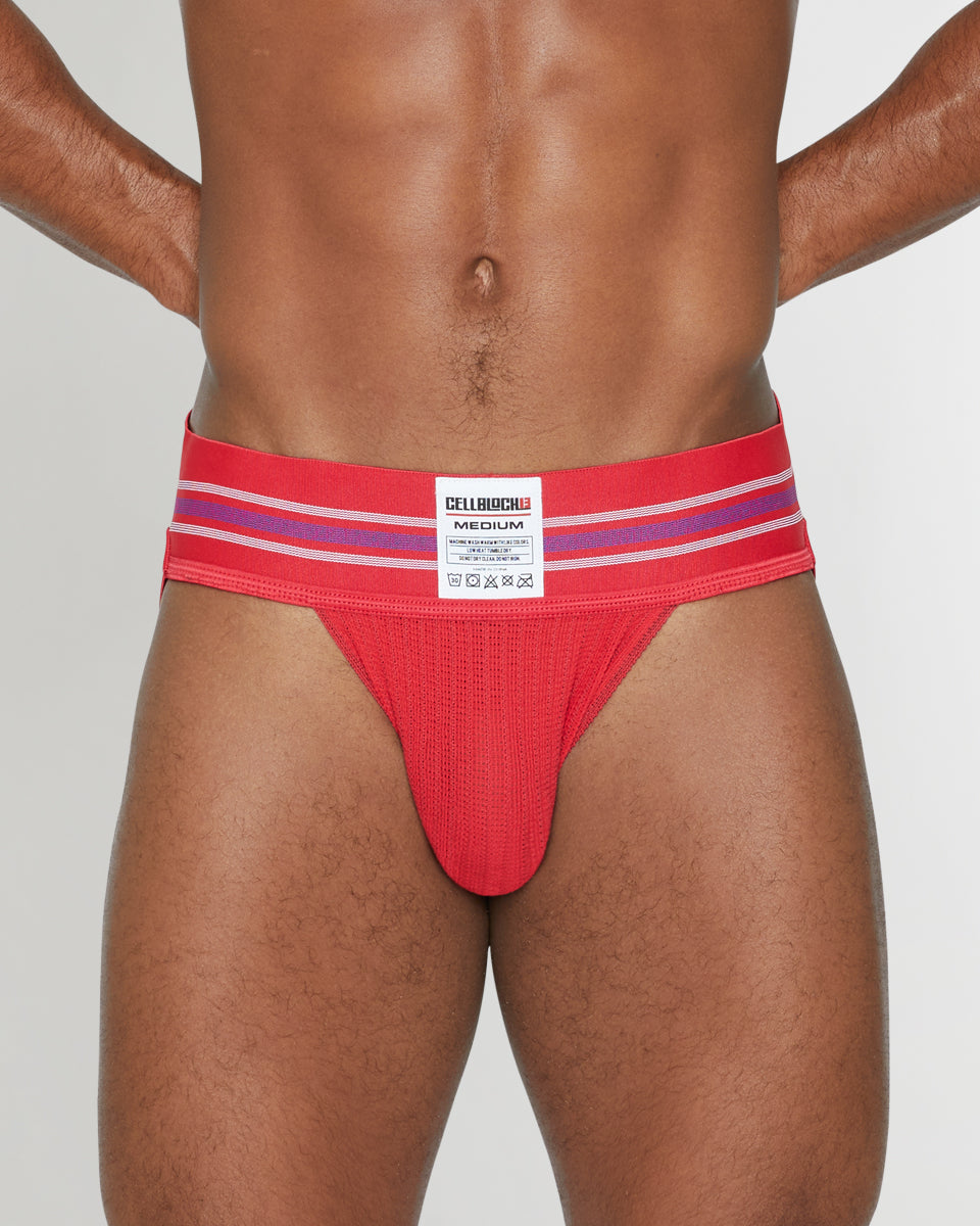 Cellblock13 Tight End 3" Jockstrap Cellblock13 Tight End 3" Jockstrap Red