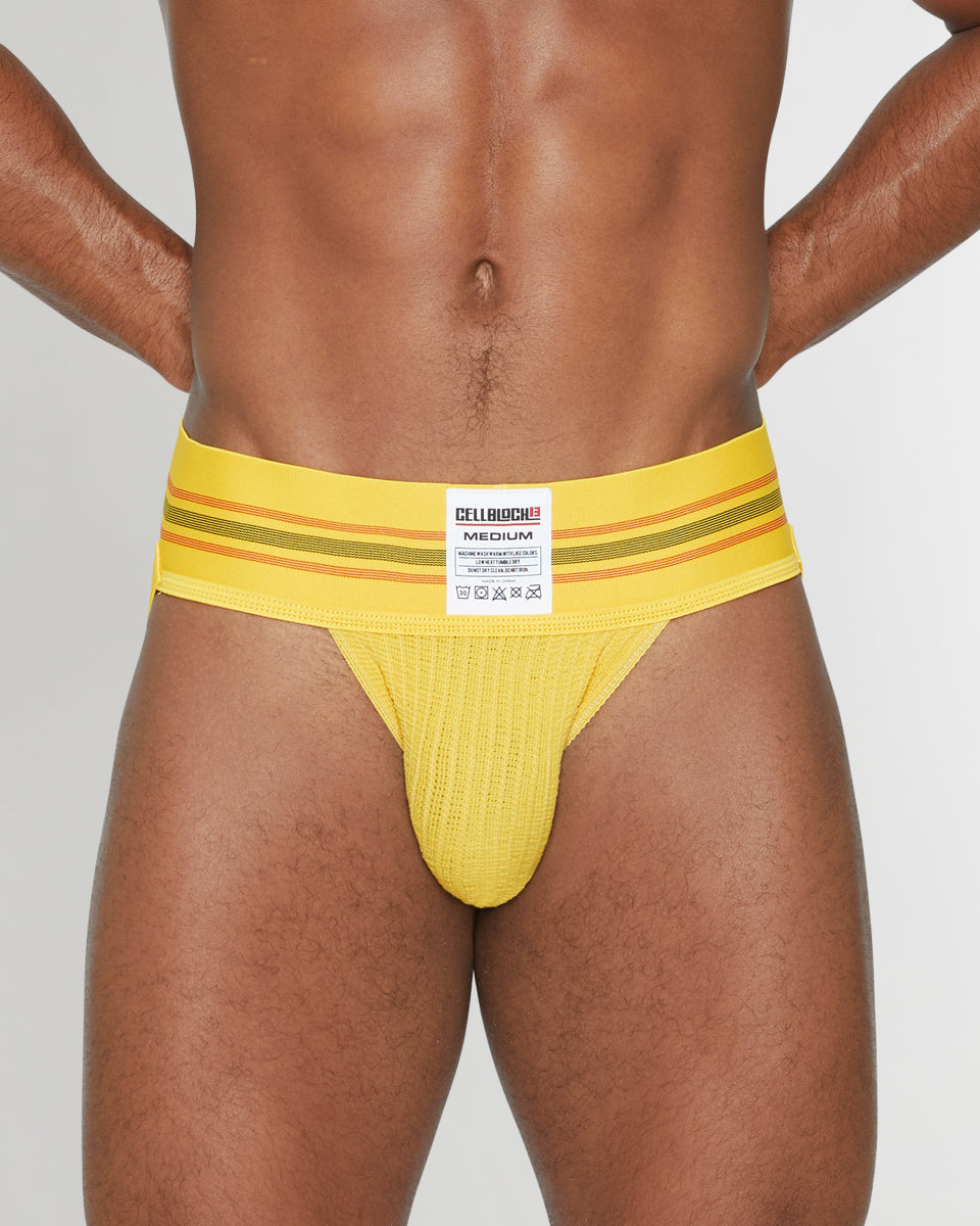 Cellblock13 Tight End 3" Jockstrap Cellblock13 Tight End 3" Jockstrap Yellow