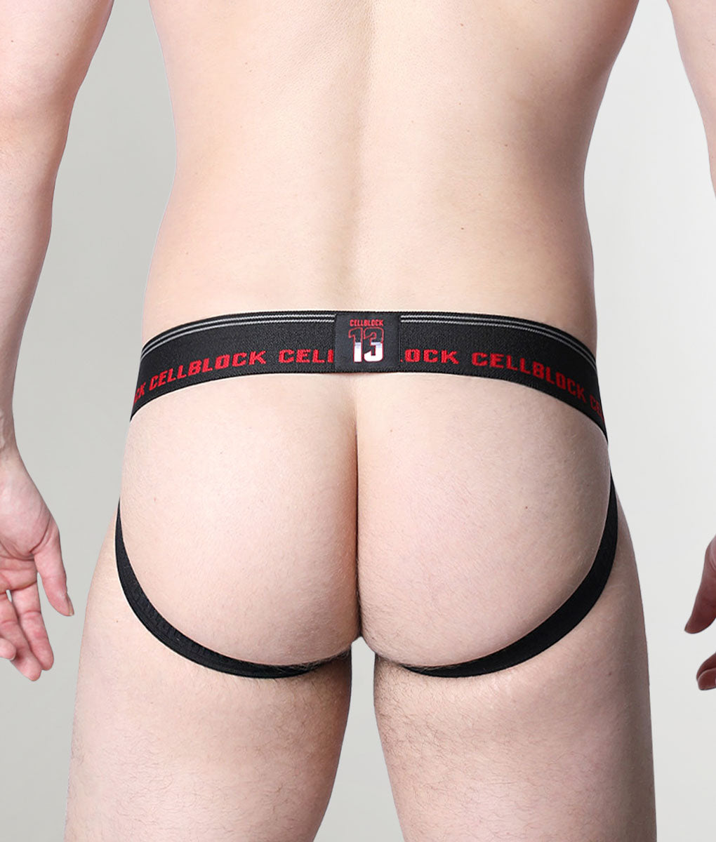 Cellblock13 Chain Reaction Jockstrap Red