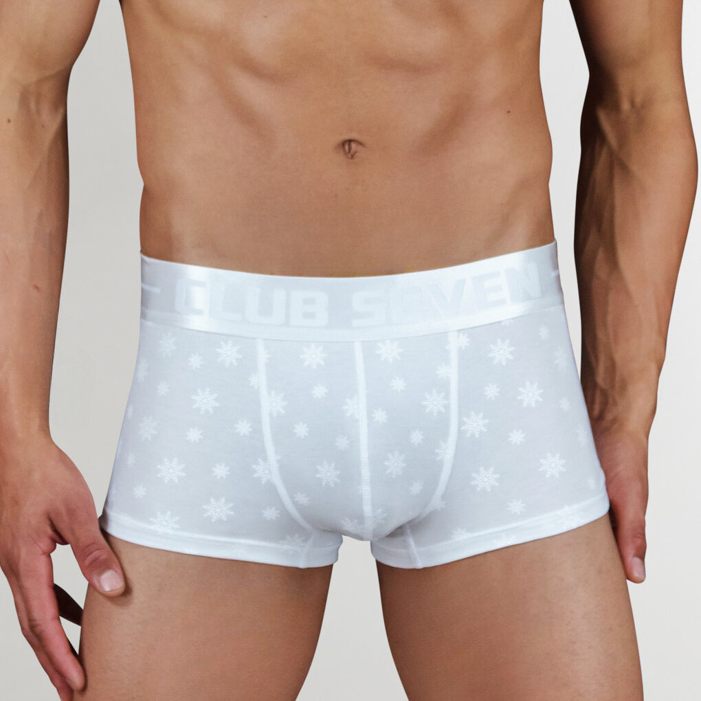 Club Seven Limited Edition Snowflake LUXE Trunk White-snowflake