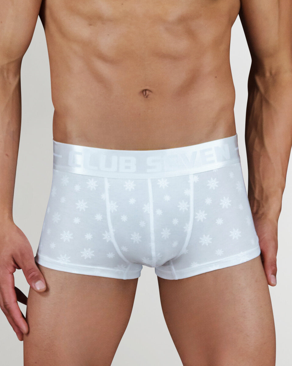 Club Seven Limited Edition Snowflake LUXE Trunk White-snowflake