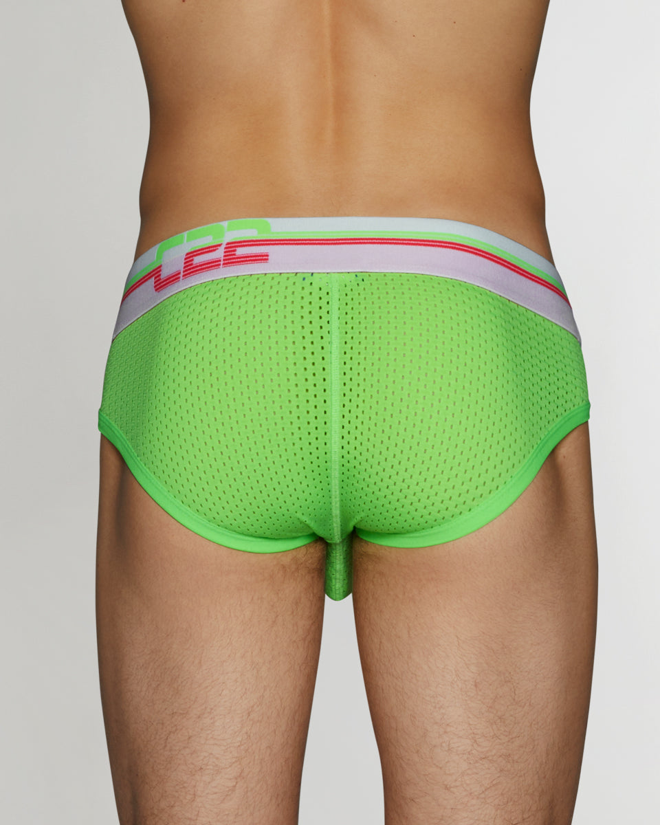 CODE 22 Neon Mesh Brief CODE 22 Neon Mesh Brief Lime
