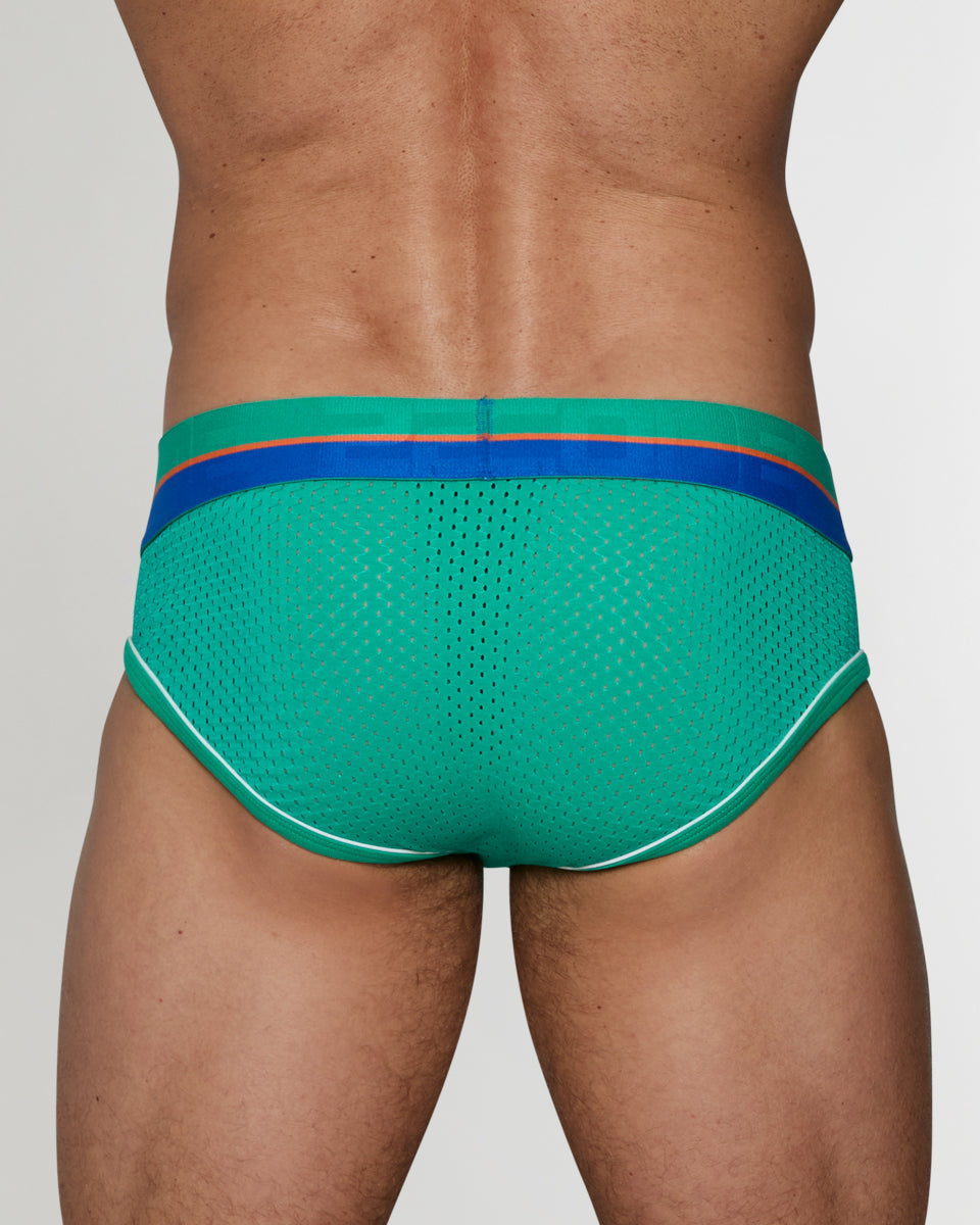 CODE 22 Bright Mesh Brief CODE 22 Bright Mesh Brief Green