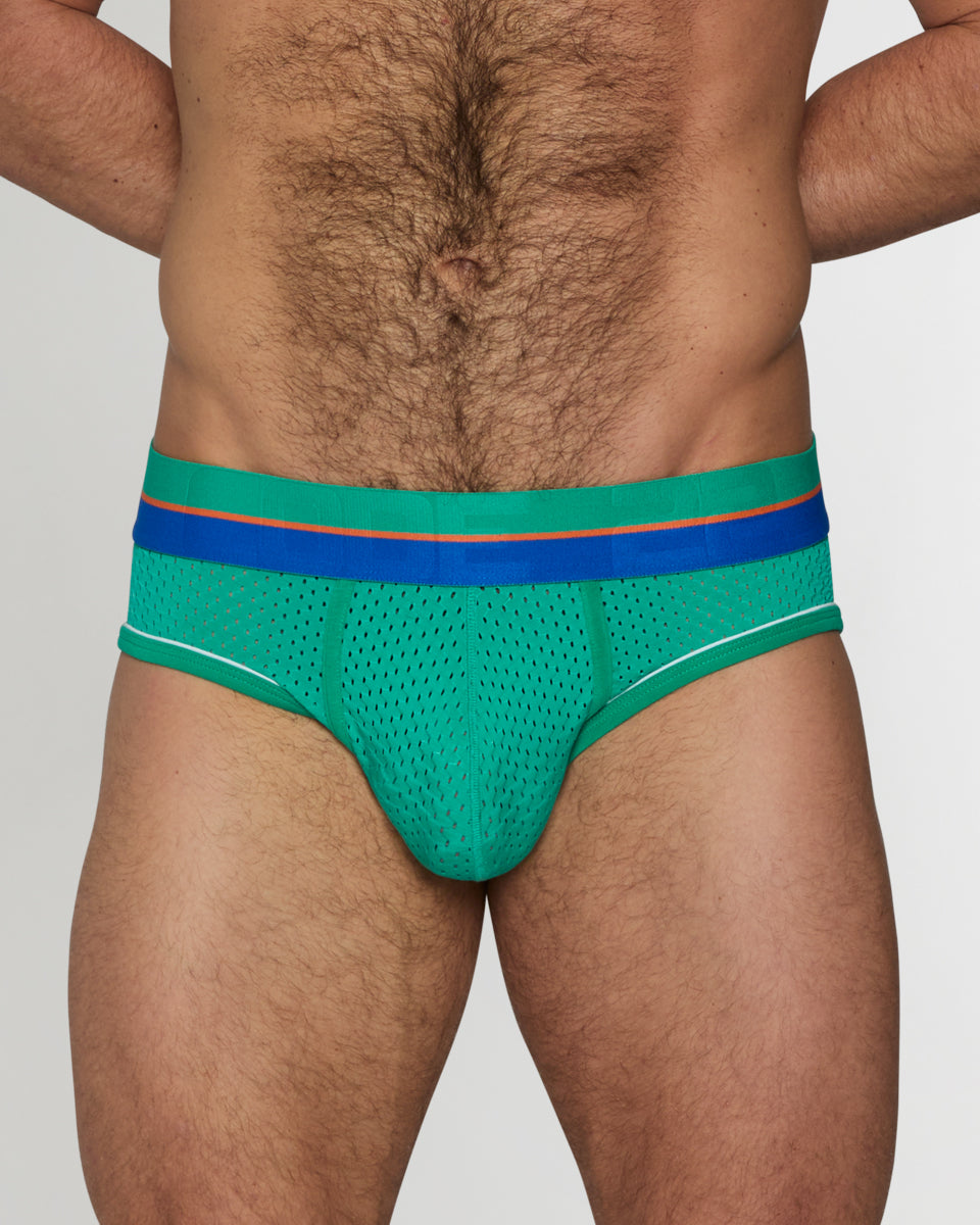 CODE 22 Bright Mesh Brief CODE 22 Bright Mesh Brief Green