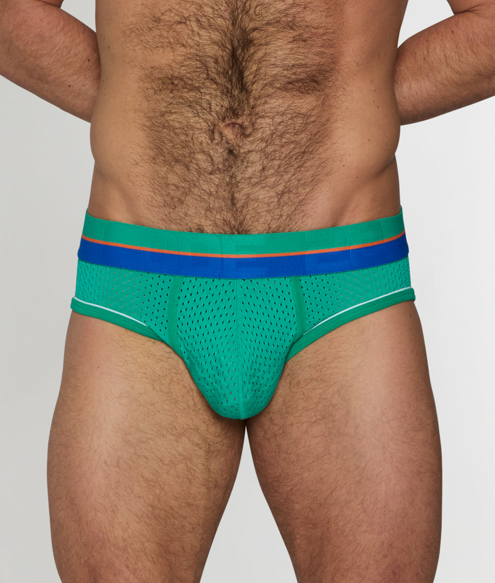 CODE 22 Bright Mesh Brief CODE 22 Bright Mesh Brief Green