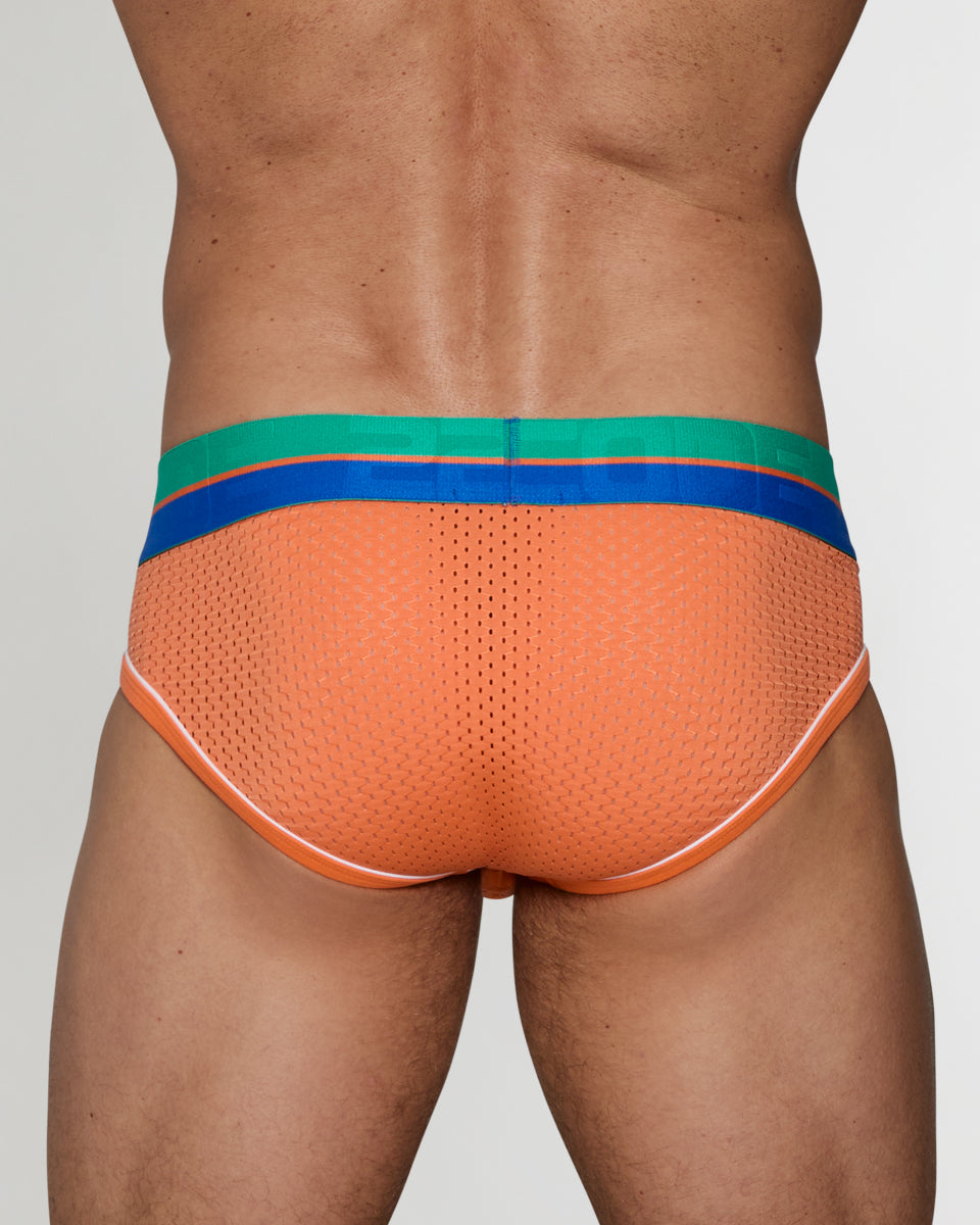 CODE 22 Bright Mesh Brief CODE 22 Bright Mesh Brief Orange